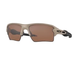 Oakley Flak Unisex Tan Frame Brown Lens Sunglasses