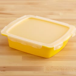 Mr. Bar-B-Q Flip and Flavor Yellow Plastic Marinade Tray