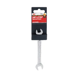 Ace Pro Series 3/8 in. X 7/16 in. Open End Wrench 5.9 in. L 1 pc