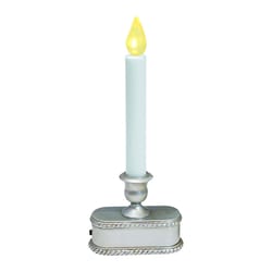 Celebrations Brushed Silver No Scent Auto Sensor Candle 2.64 oz