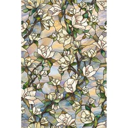 Artscape Multicolored Star Magnolia Indoor Window Film 24 in. W X 36 in. L