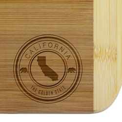 Totally Bamboo 11 in. L X 8.75 in. W X 0.59 in. Bamboo Cutting Board