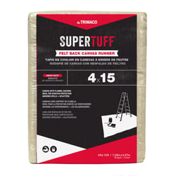 SuperTuff 4 ft. W X 15 ft. L Canvas/Felt Runner 1 pk