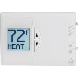 LUX Pro Heating and Cooling Lever Thermostat