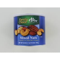 Family Choice Mixed Nuts 26 oz Can