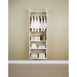 Easy Track 84 in. H X 25.1 in. W X 14 in. L Wood Laminate Hanging Tower Closet Kit