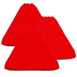 Diablo 2-7/8 in. L X 2-7/8 in. W Assorted Grit Aluminum Oxide Detail Sanding Triangle 10 pk