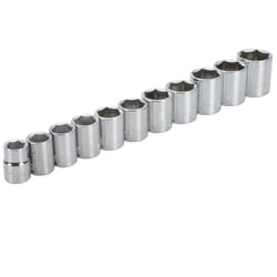 Craftsman 3/8 in. drive S Metric 6 Point Socket Set 11 pc