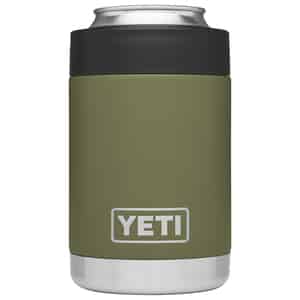 YETI  Rambler Colster  Olive Green  Stainless Steel  Beverage Holder  BPA Free 12 
