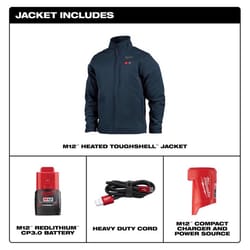 Milwaukee M12 M Long Sleeve Unisex Full-Zip Cordless Heated Jacket Blue