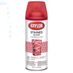 Krylon Stained Glass Translucent Cranberry Red Spray Paint 11.5 oz