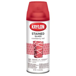 Krylon Stained Glass Translucent Cranberry Red Spray Paint 11.5 oz