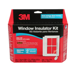 3M Clear Indoor Window Film Insulator Kit 60 in. W X 36 in. L
