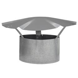 Imperial 6 in. D Steel Rain Cap