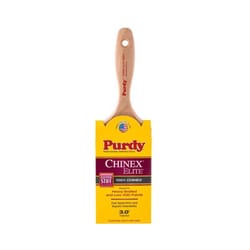 Purdy Chinex Elite Sprig 3 in. Extra Stiff Flat Trim Paint Brush