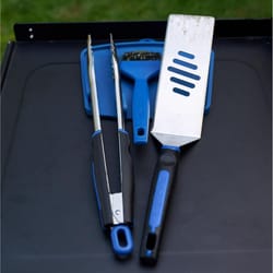 Razor Silicone Blue Griddle Tool Holder 1 pk