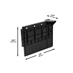 6 Pack Small Plastic Storage Bins (10.2 x 7.3 x 3.9 in)