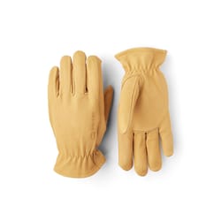 Hestra JOB Unisex Indoor/Outdoor Ranch Work Gloves Tan L 1 pair