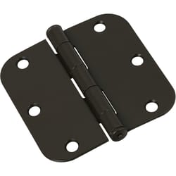 National Hardware 3-1/2 in. L Oil Rubbed Bronze Door Hinge 1 pk