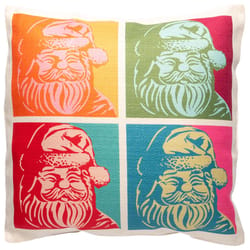 Karma Multicolored Santa Pillow