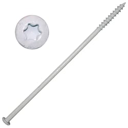Screw Products No. 14 X 7 in. L Star Button Top Head Gutter Screws 1 pk