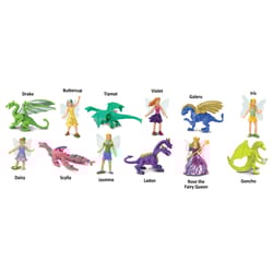 Safari Ltd. Super Toobs Fairies & Dragons Toob Toy 12 pc