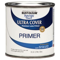 Rust-Oleum Ultra Cover Flat White Paint Exterior and Interior 0.5 oz