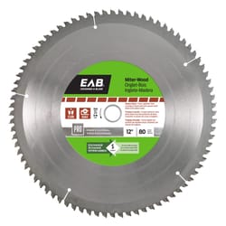 Exchange-A-Blade 12 in. D X 1 in. Professional Carbide Finishing Saw Blade 80 teeth 1 pk