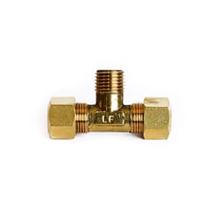 ATC 3/8 in. Compression X 3/8 in. D Compression Brass Reducing Tee