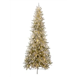 Holiday Bright Lights 7-1/2 ft. Slim LED 1250 ct Emerald Pine Color Changing Christmas Tree