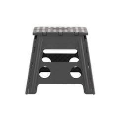 Superio Brand 13 in. H X 12 in. W X 12 in. D 300 lb. capacity 1 step Plastic Folding Step Stool