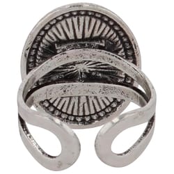 Montana Silversmiths Women's Turquoise Dreams Oval Silver/Turquoise Ring One Size Fits Most