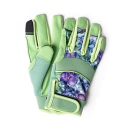 Seed and Sprout L/XL Neoprene Simply Succulent Green Gardening Gloves