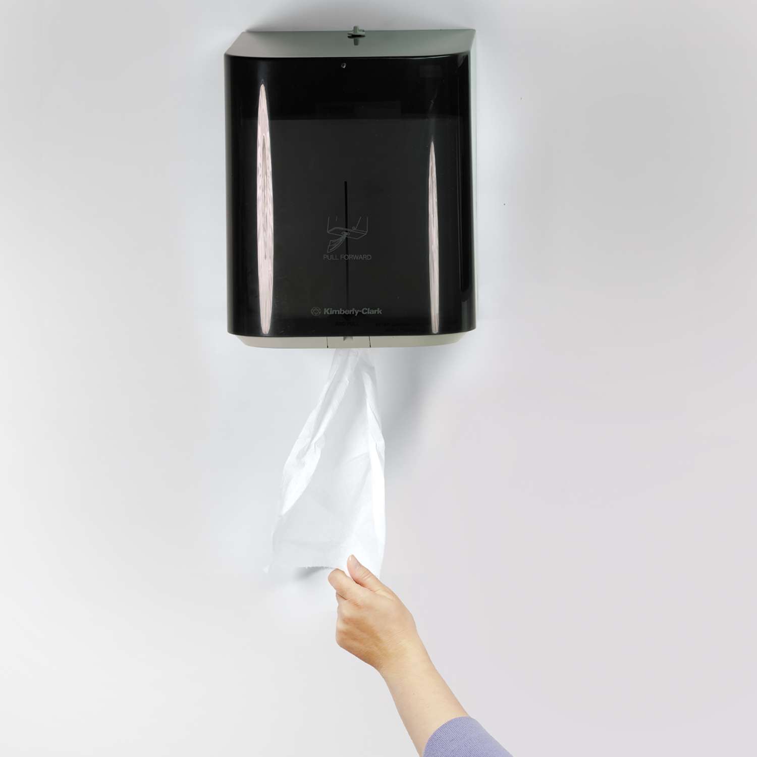 Kimberly Clark Smoke Automatic Paper Towel Dispenser in the Paper