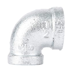 STZ Industries 1/2 in. FIP X 3/8 in. D FIP Galvanized Malleable Iron 90 degree Reducing Elbow