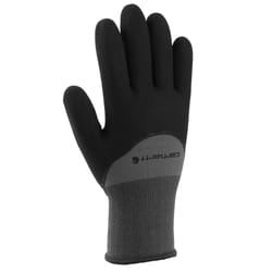 Carhartt Men's Indoor/Outdoor Winter Work Gloves Black/Gray XL 1 pair