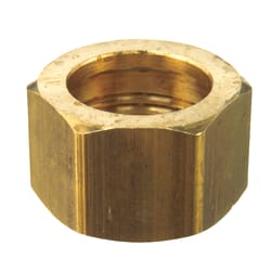 JMF Company 5/8 in. Compression X 5/8 in. D Compression Brass Nut