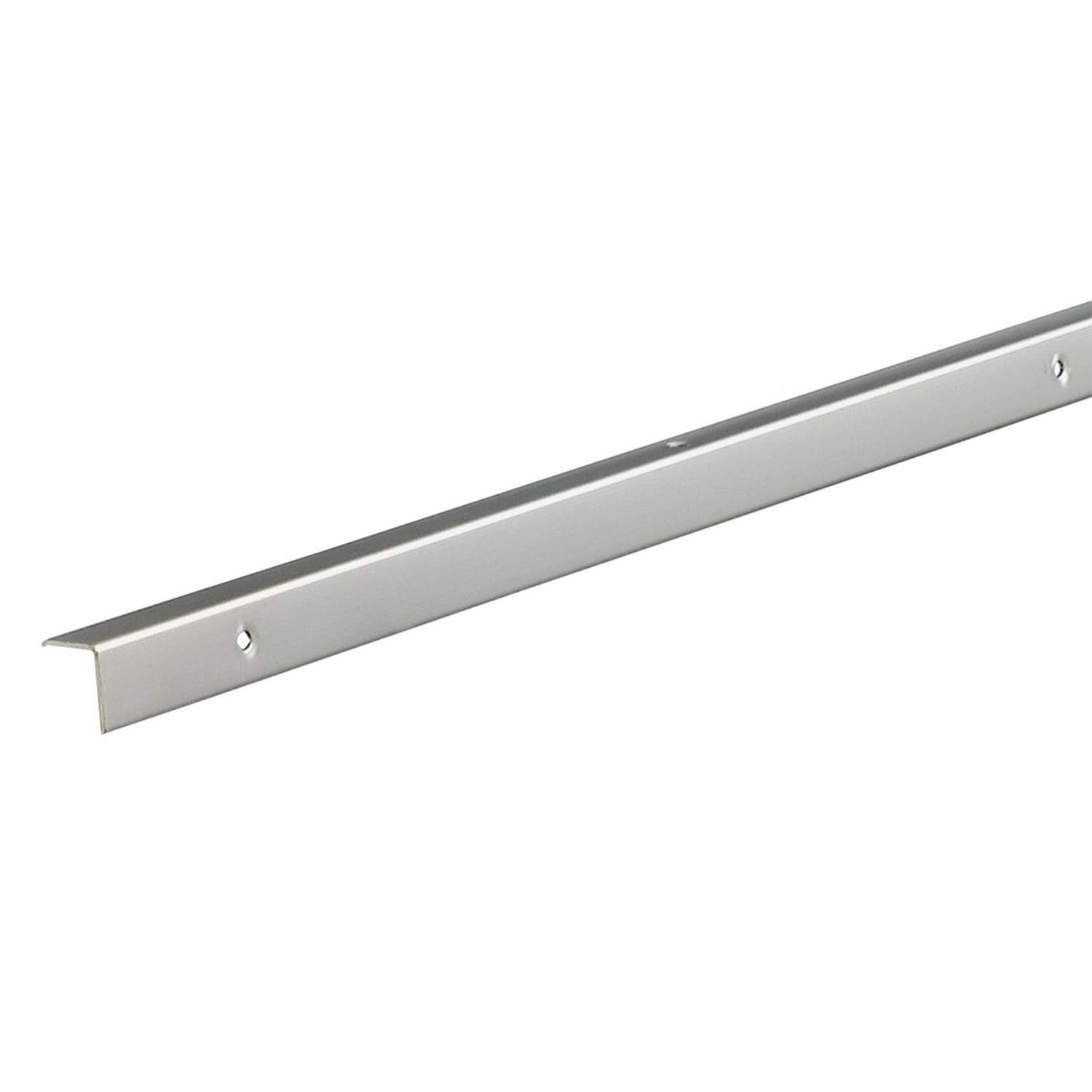 M-D 3/8 in. H X 96 in. L Prefinished Clear Aluminum Moulding M-D 3/8 in. H X 96 in. L Prefinished Clear Aluminum Moulding