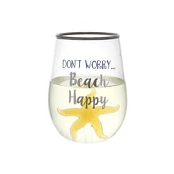 Pavilion We People 19 oz Clear Glass Stemless Wine Glass