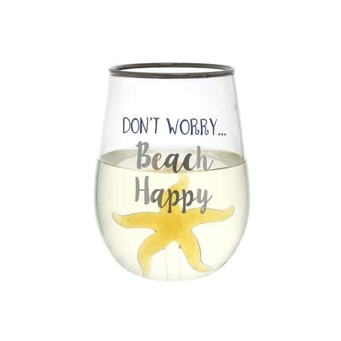 Pavilion Gift The Best Times Are at The Lake Stemless Wine Glass