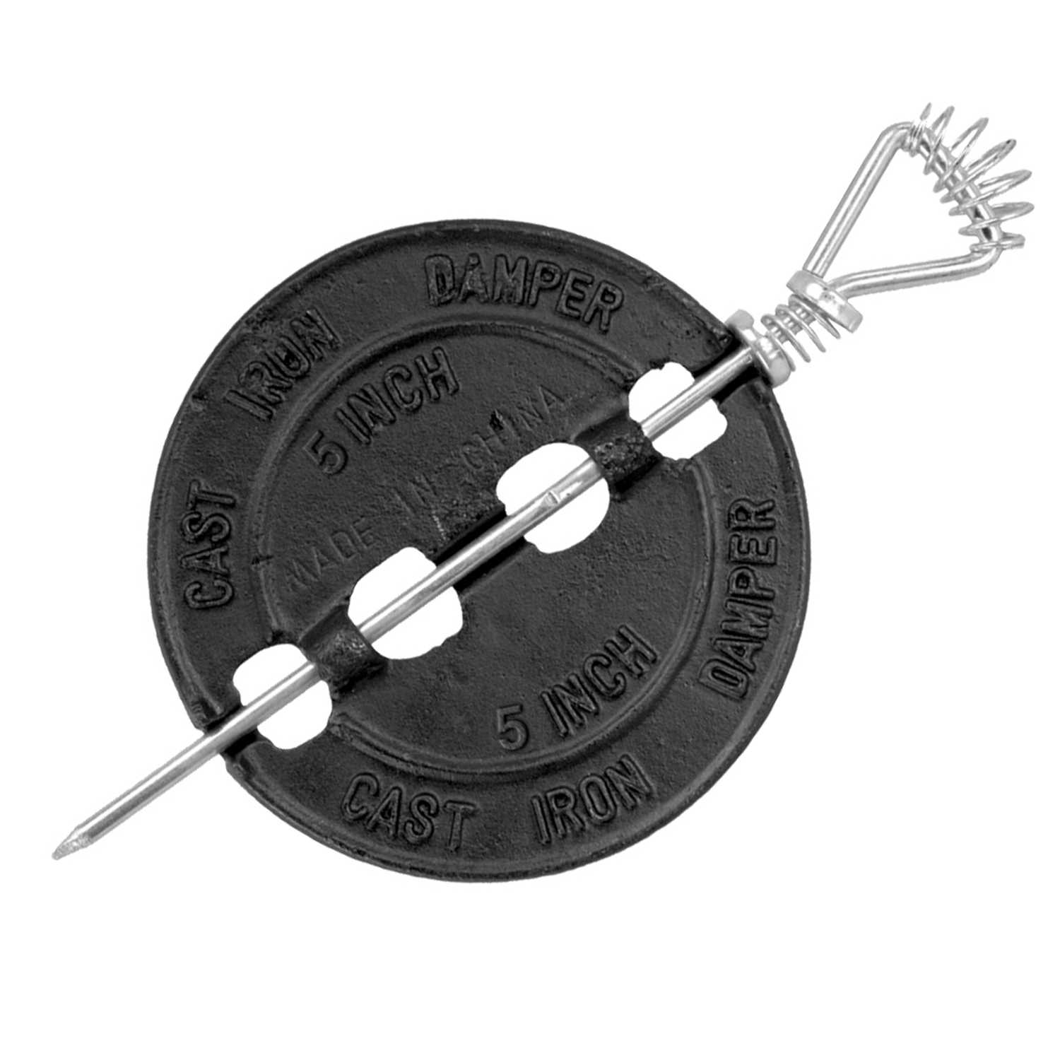 Imperial Manufacturing 5 in. Dia. Cast Iron Damper Ace Hardware