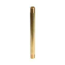 ATC 1/4 in. MPT X 1/4 in. D MPT Red Brass Nipple 6 in. L
