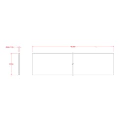 SteelWorks 0.0625 in. X 1.5 in. W X 4 ft. L Weldable Aluminum Flat Bar 1 pk