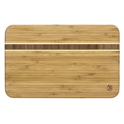 Totally Bamboo Caribbean 12.5 in. L X 8 in. W X 0.75 in. Bamboo Cutting Board