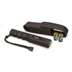ZAP Black Multi-Material Stun Gun w/Flashlight
