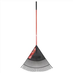 ACE 69.75 in. 30 Tine Poly Rake Fiberglass Handle