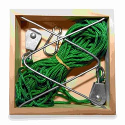 Kikkerland Huckleberry Cable Transport Multicolored 7 pc