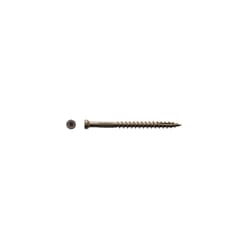 Big Timber No. 7 Sizes X 2 in. L Star Bronze Deep Finish Screw 4000 pk