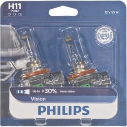 Philips Vision Halogen Low Beam Automotive Bulb H11PRB2