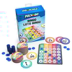 Spin Master Games Pack & Go Loto Bingo Game Multicolored 249 pc